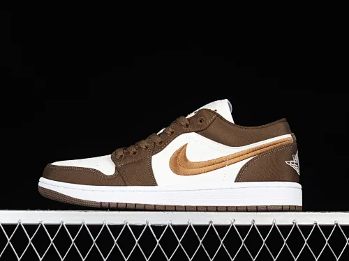 All categories Air Jordan Jordan series basketball shoes Air Jordan 1 Low Z version Air Jordan 1 Low "Mocha Toe" AJ1 Joe 1 Mocha low-top cultural and leisure sports sneakers DV0426-301